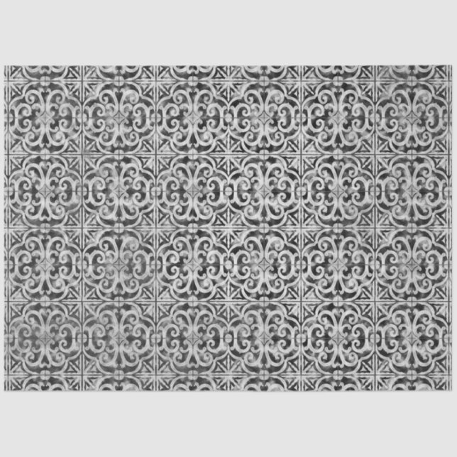 Papel De Seda Desnudos rústicos negros y blancos de labranza (Anverso)