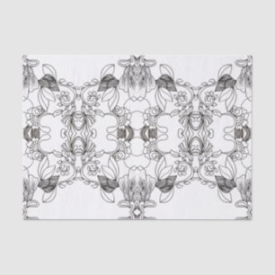 Papel De Seda Desolador Inkblot Western Dream Saddle Cuero