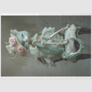 Papel De Seda Desorden del gato sinusal francés