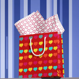 Papel De Seda Desordenado - un corazón dibujado imperfectamente
