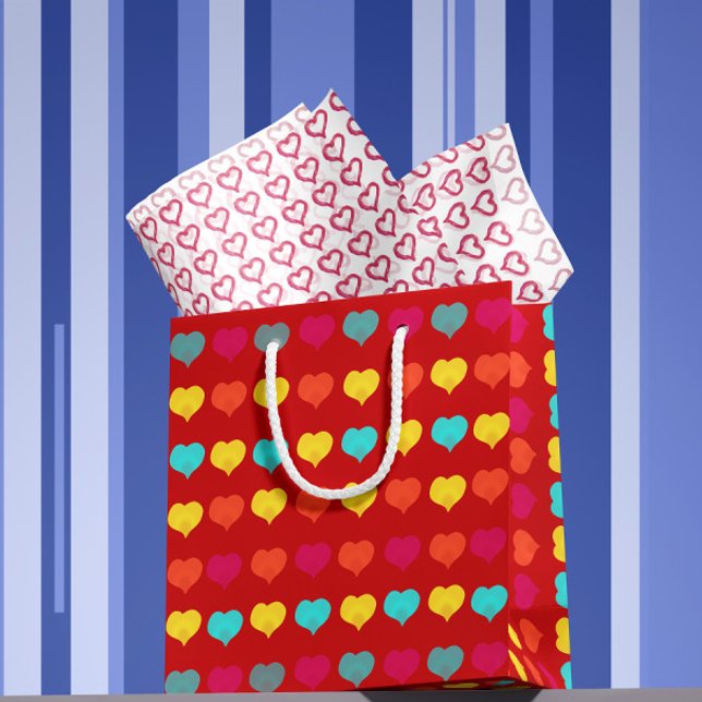 Papel De Seda Desordenado - un corazón dibujado imperfectamente (Subido por el creador)