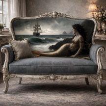 Despedida Viaje Sirena Decoupage