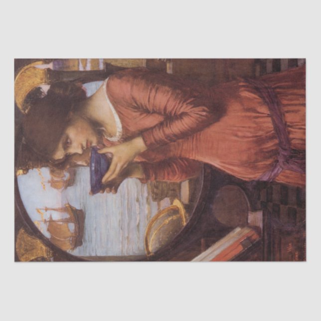 Papel De Seda Destino de John William Waterhouse (Anverso)