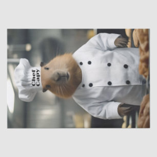 Papel De Seda Destreza en Repostería: El Capybara Culinario