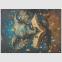 Desvincular elefante caprichoso con libros escolar