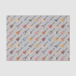 Papel De Seda Desvincular fiesta de cumpleaños de guitarra