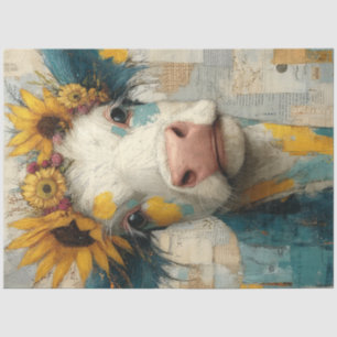 Papel De Seda Desvincular medios mixtos Whimsical Patchwork High