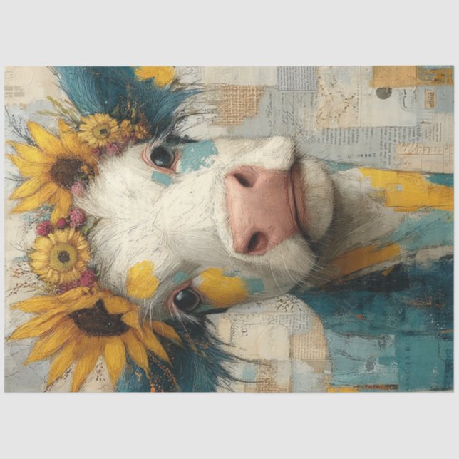 Papel De Seda Desvincular medios mixtos Whimsical Patchwork High (Anverso)