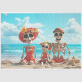 Papel De Seda Desvincular Poster Skelton Beach Family Bridges