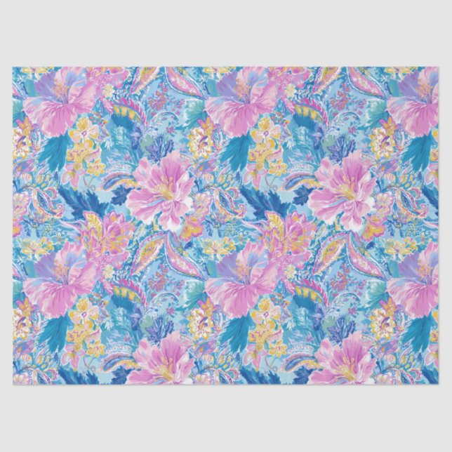 Papel De Seda Devina Lily - Anenome Collette Wrapping Paper (Anverso)