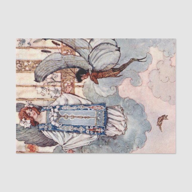 Papel De Seda “Dew Drops” de A Duncan Carse (Anverso)