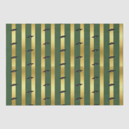 Papel De Seda Día de Graduación de la Escuela Verde