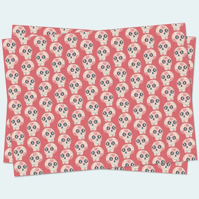 Papel De Seda Día de la Calavera del Azúcar en la Halloween muer (Subido por el creador)