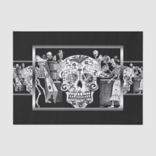 Papel De Seda Día de Muertos/Día de los Muertos