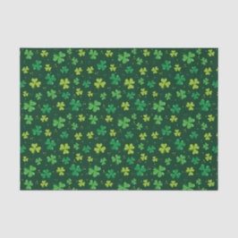 Papel De Seda Día de San Patricio de Cubierta Verde