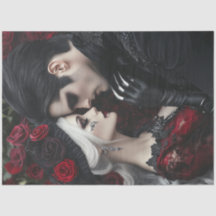 Día de San Valentín de la pareja gótica de Decoupa