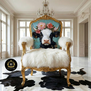 Papel De Seda Día de San Valentín Highland Cow Rustic Decoupage