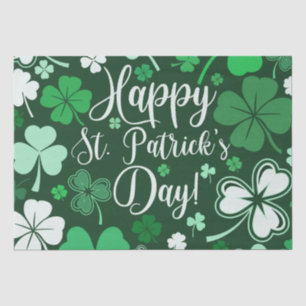 Papel De Seda Día de Shamrock St. Patrick