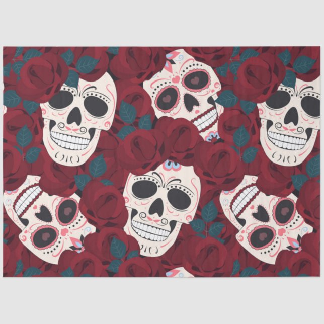 Papel De Seda Día del Diseño de la Serie Muerta 12 (Anverso)