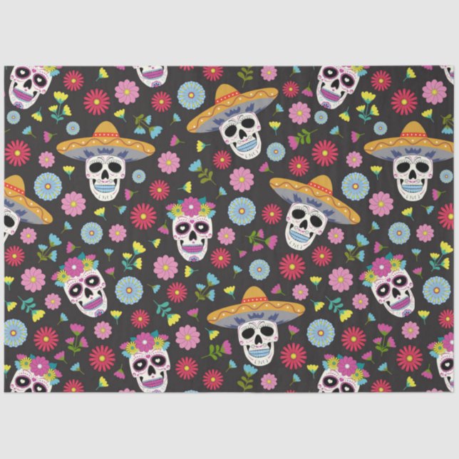 Papel De Seda Día del Diseño de la Serie Muerta 22 (Anverso)