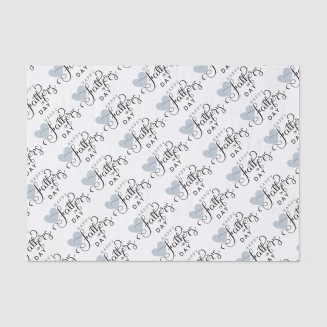 Papel De Seda Día del Padre con estilo (Anverso)