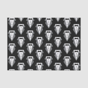Papel De Seda Día del Padre del Neumático Negro de Tuxedo