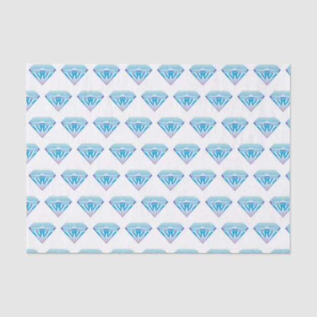 Papel De Seda Diamante de Bling Bling (Anverso)