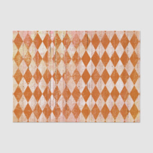 Papel De Seda Diamante Naranja Harlequin quemado por problemas
