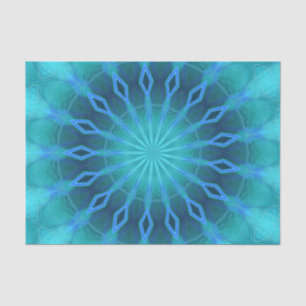 Papel De Seda Diamantes azules