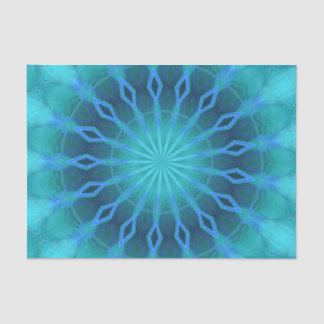 Papel De Seda Diamantes azules