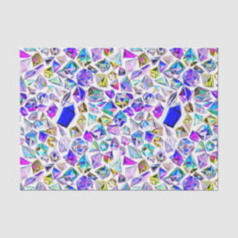 Papel De Seda Diamantes en fondo personalizado de acuarela