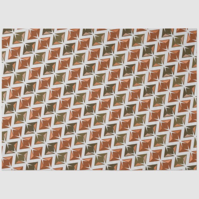 Papel De Seda DIAMANTES rojo (Anverso)