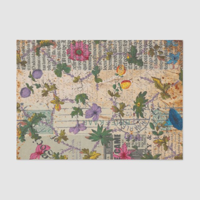 Papel De Seda Diario basura inspirado en Victoria  (Anverso)