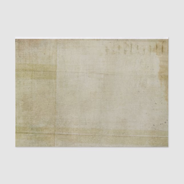 Papel De Seda Diario beige sucio con cinta desvanecida (Anverso)