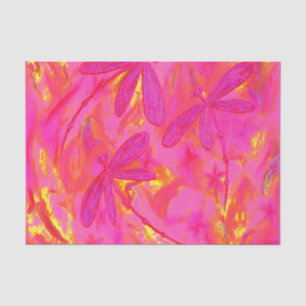 Papel De Seda Días de Hazy con Vuelo de Dragonfly