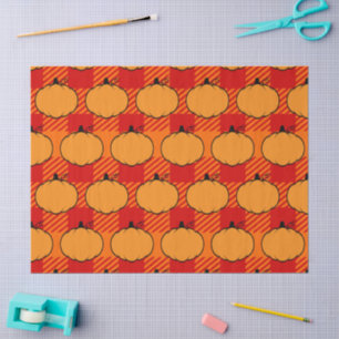 Papel De Seda Dibujo de calabaza de calabazas de acero suave
