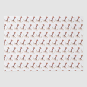 Papel De Seda Dibujo de calamar estilizado de época #1