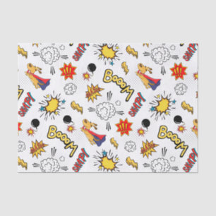 Papel De Seda Dibujo de Cómic Adorable 