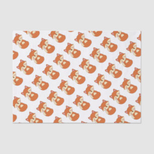 Papel De Seda Dibujo de Fox Baby Diseño de Fox
