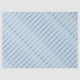 Papel De Seda Dibujo lineal de la flauta azul