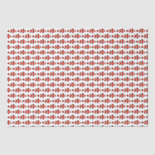 Papel De Seda Dibujo vintage de pez payaso tropical