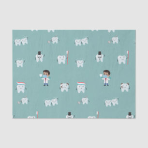 Papel De Seda Dientes sanos, dentistas y dentales