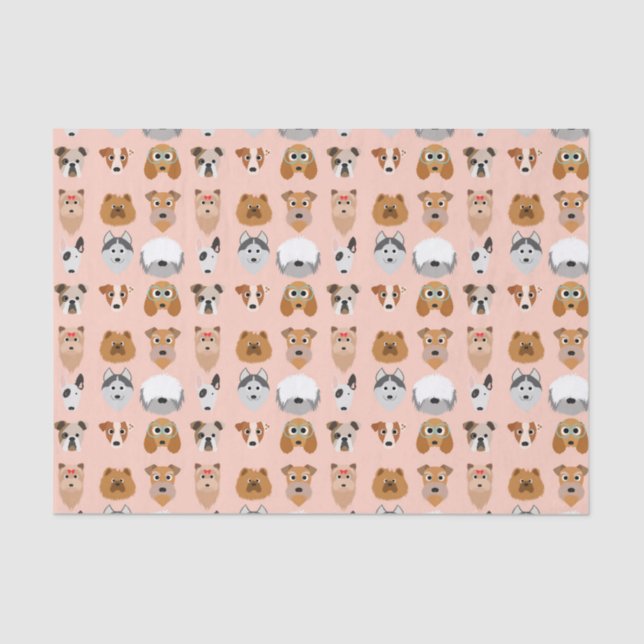 Papel De Seda Diggity Do Dog (Anverso)