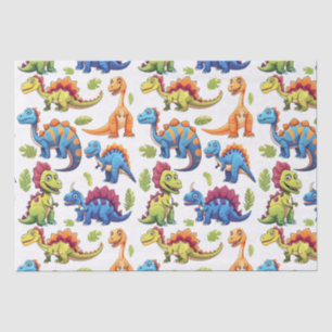 Papel De Seda Dino-Mite con tema de dinosaurio divertido