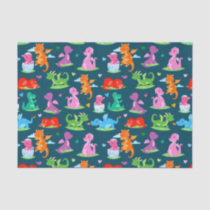 Papel De Seda Dinosaurio 