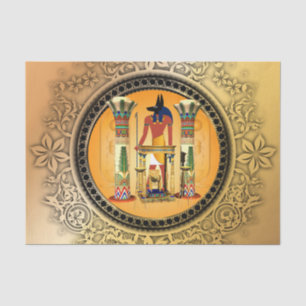 Papel De Seda Dios Anubis