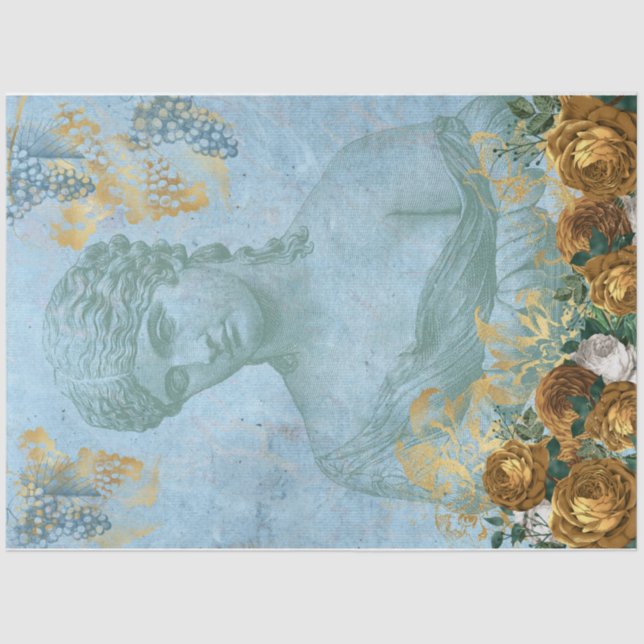 Papel De Seda Diosa dorada (Anverso)