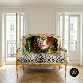 Papel De Seda Diosa Salvaje de la Naturaleza Decoupage Tribal
