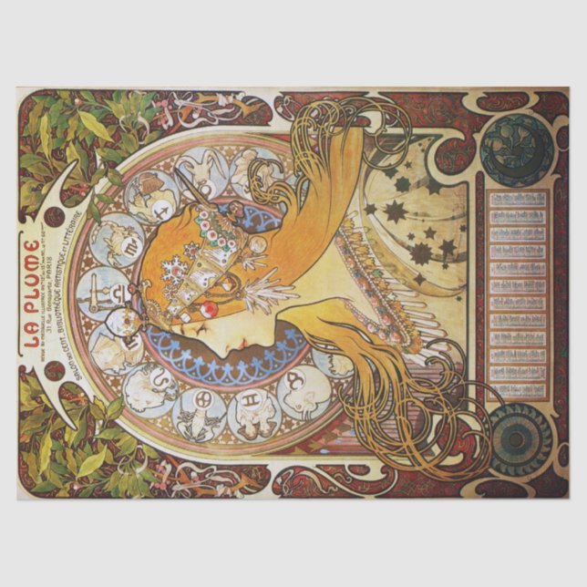 Papel De Seda Diosa zodiaca (Anverso)