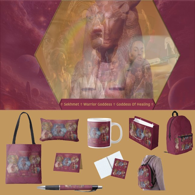 Papel De Seda Dioses y Diosas del Aire (Get the full “Gods + Goddesses Of Air” collection at:  https://bit.ly/OurAncestorsZazzle
)